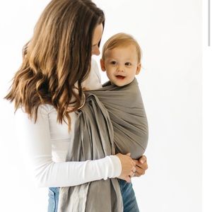 Kyte Ring sling grey and rose gold rings